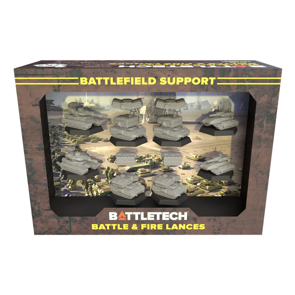 BATTLETECH BATTLEFIELD SUPPORT BATTLE & FIRE LANCES FORCEPACK