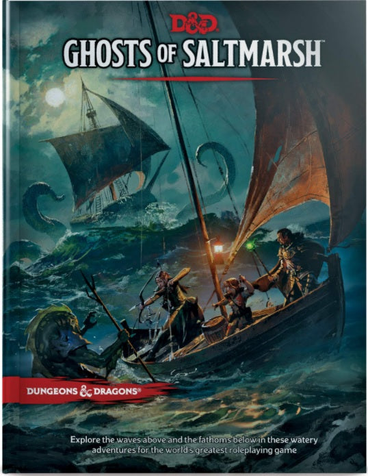 DND RPG GHOSTS OF SALTMARSH HC