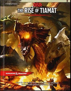 DND RPG TYRANNY OF DRAGONS 2 - THE RISE OF TIAMAT