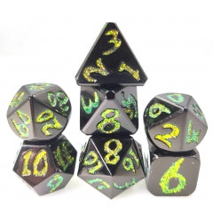 NERD HAVEN DICE: TOPAZ DRAGON METAL
