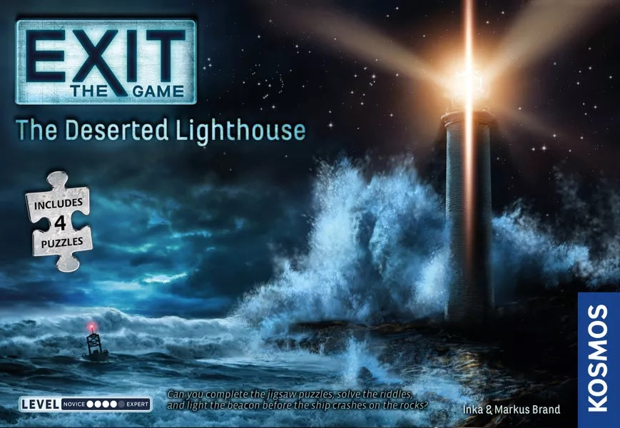 EXIT: THE DESERTED LIGHTHOUSE (WITH PUZZLE)