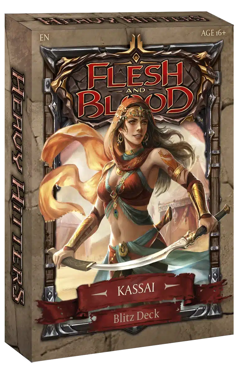 FLESH AND BLOOD HEAVY HITTERS BLITZ DECKS : KASSAI
