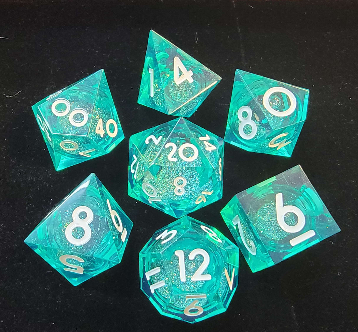 NHG DICE: LIQUID CORE: GREEN DUST