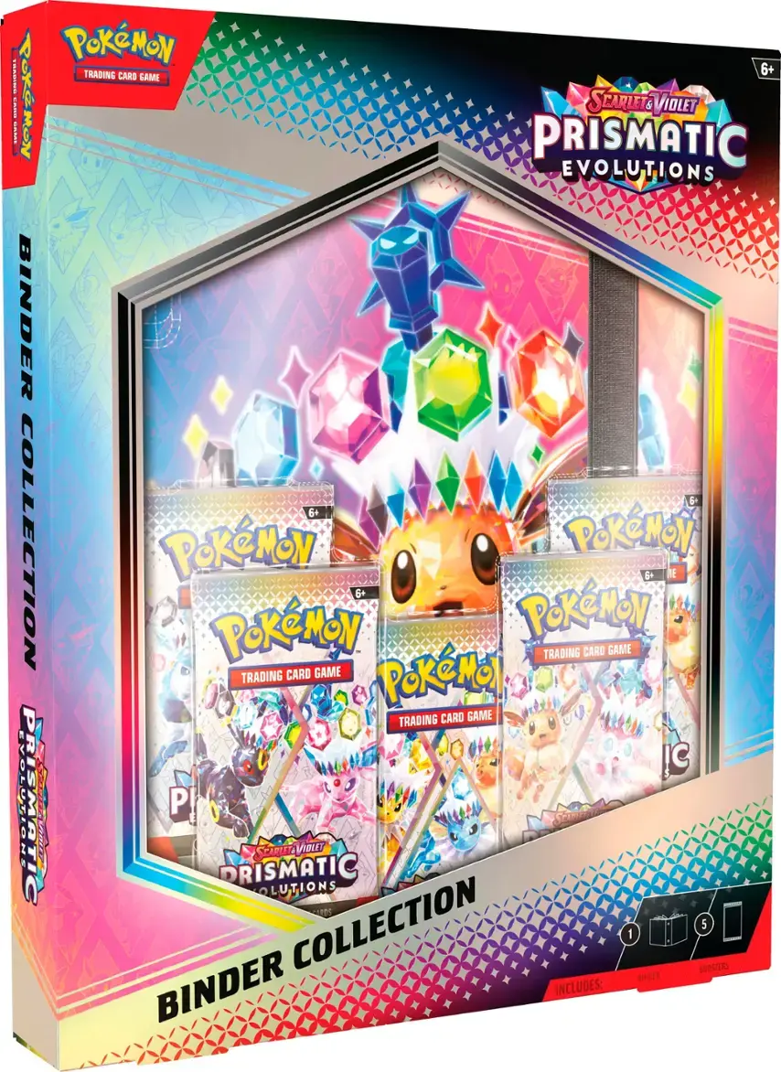 POKEMON SV8.5 PRISMATIC EVOLUTIONS BINDER COLLECTION