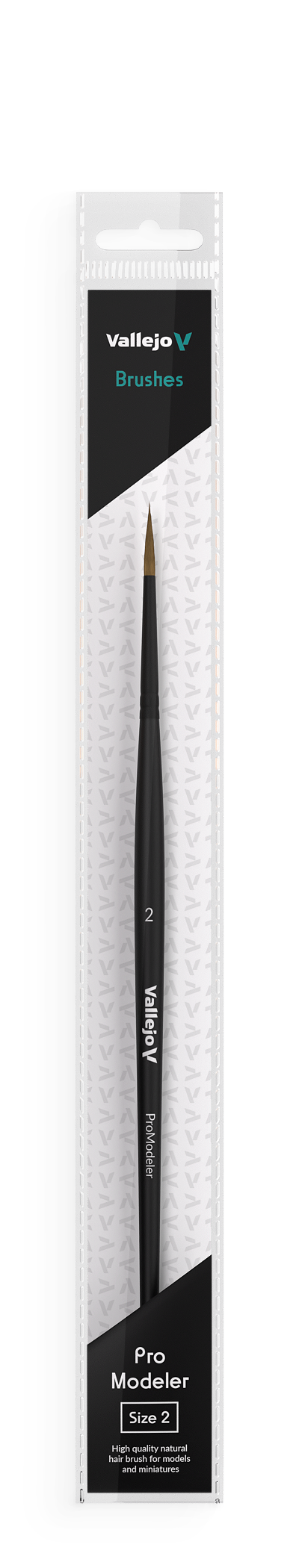 VALLEJO ROUND #2 NATURAL HAIR : PRO MODEL