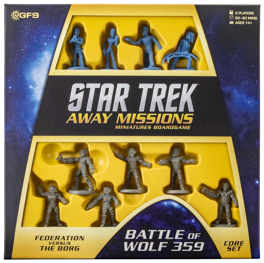 STAR TREK AWAY MISSIONS BATTLE OF WOLF 359 CORE