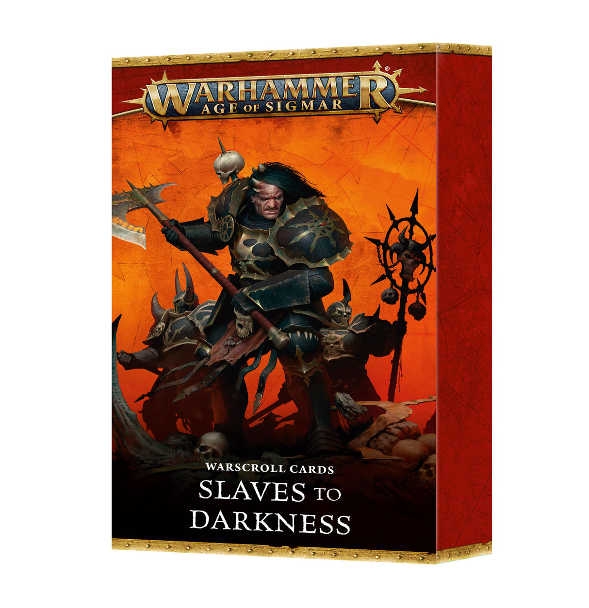 WARSCROLL CARDS SLAVES TO DARKNESS
