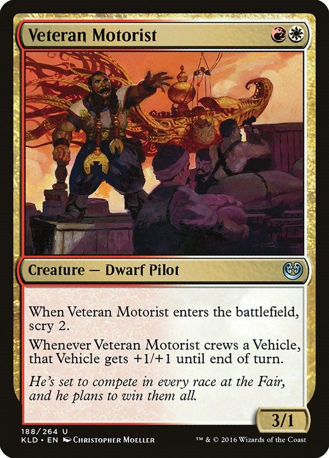 Veteran Motorist [KLD - 188]