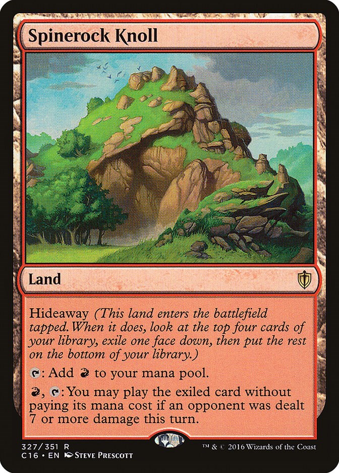 Spinerock Knoll [C16 - 327]