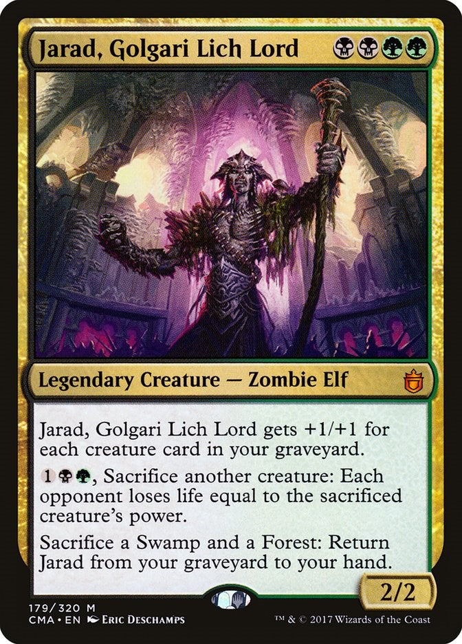 Jarad, Golgari Lich Lord [CMA - 179]