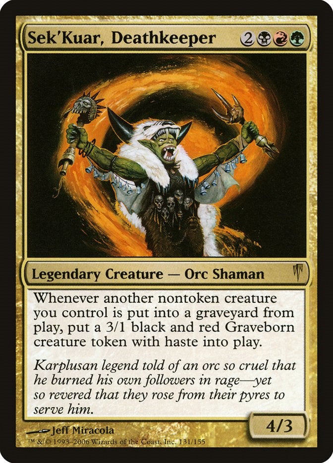 Sek'Kuar, Deathkeeper [CSP - 131]