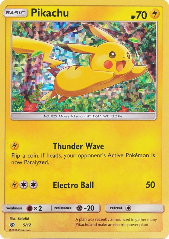 Pikachu - 5/12 [MCD17 - 005/012]