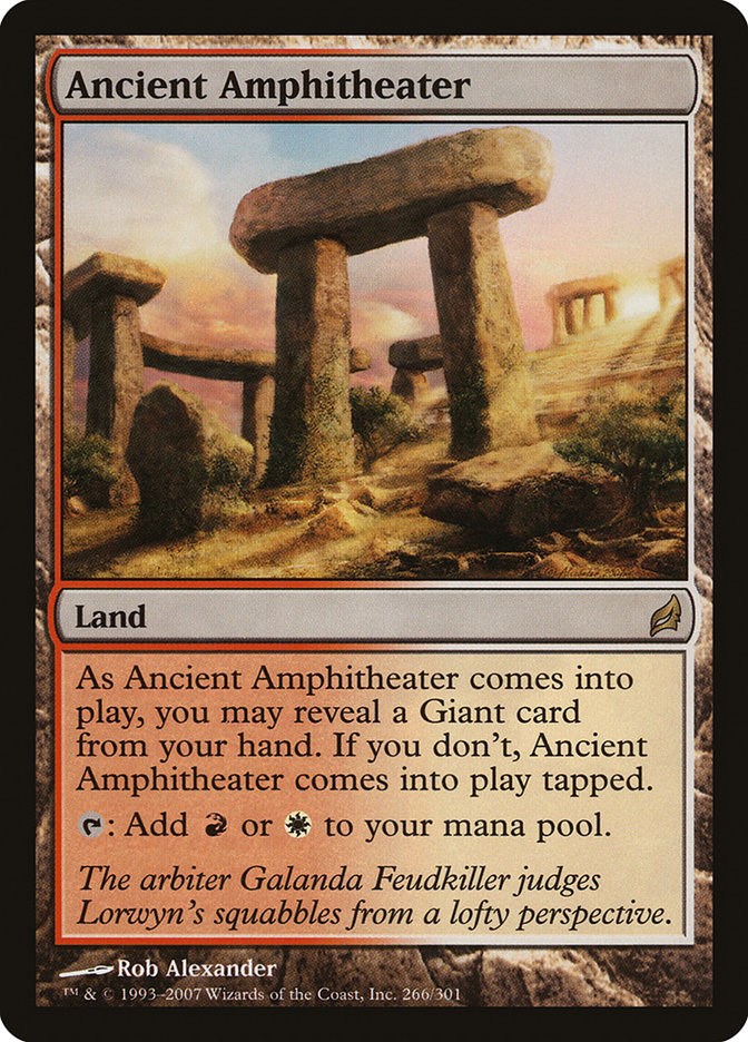 Ancient Amphitheater [LRW - 266]