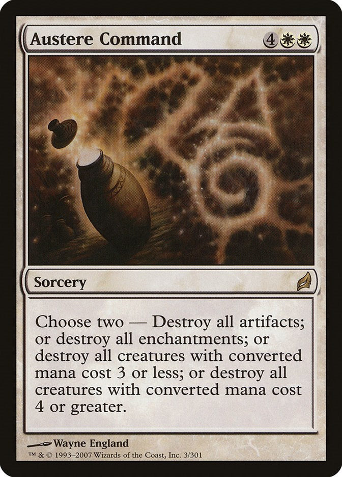 Austere Command [LRW - 3]