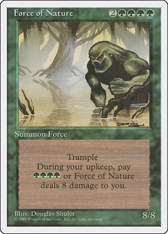 Force of Nature [4ED - N/A]