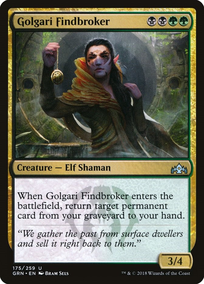 Golgari Findbroker [GRN - 175]