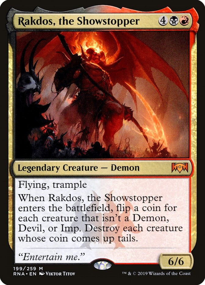 Rakdos, the Showstopper [RNA - 199]