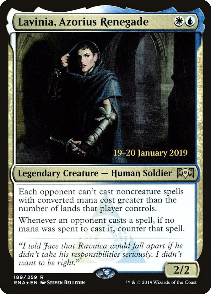 Lavinia, Azorius Renegade [PRE - 189]