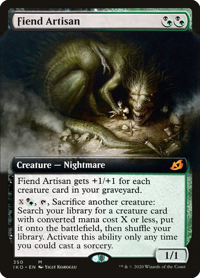 Fiend Artisan (Extended Art) [IKO - 350]