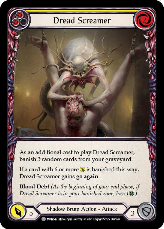 Dread Screamer (Yellow) [MON - MON142]