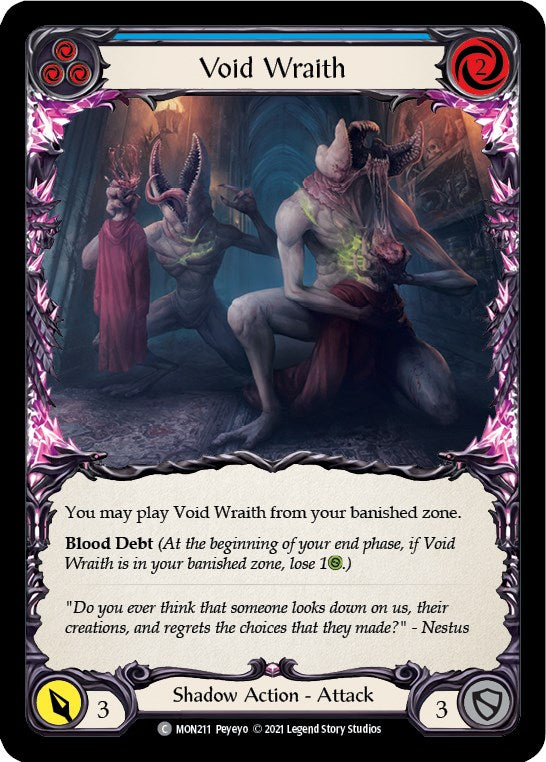 Void Wraith (Blue) [MON - MON211]
