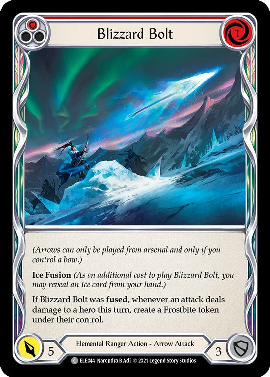 Blizzard Bolt (Red) [ELE - ELE044]