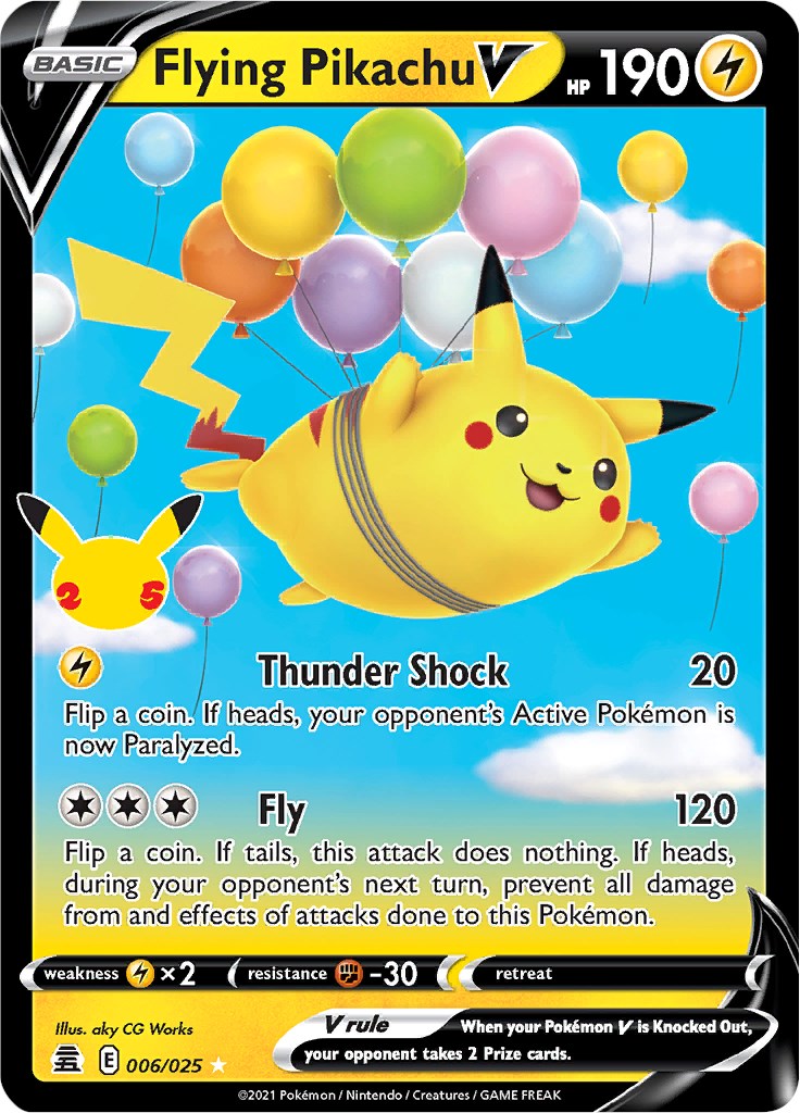 Flying Pikachu V [CLB - 006]