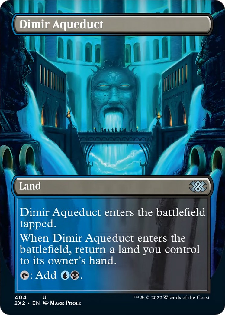 Dimir Aqueduct (Borderless) [2X2 - 404]