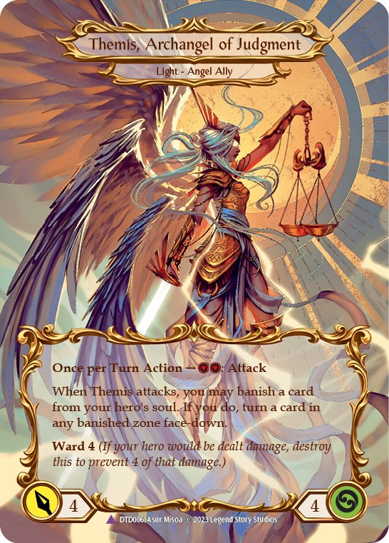 Figment of Judgment // Themis, Archangel of Judgment (Marvel) [DTD - 006]