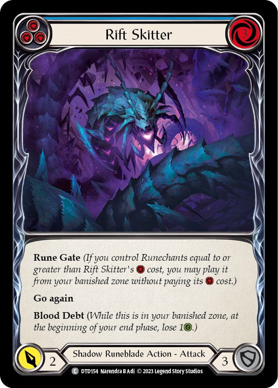 Rift Skitter (Blue) [DTD - DTD154]