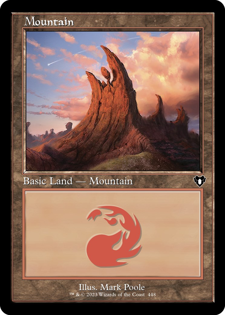 Mountain (448) (Retro Frame) [CMM - 448]
