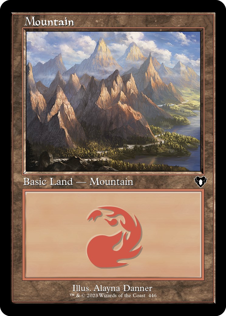 Mountain (446) (Retro Frame) [CMM - 446]