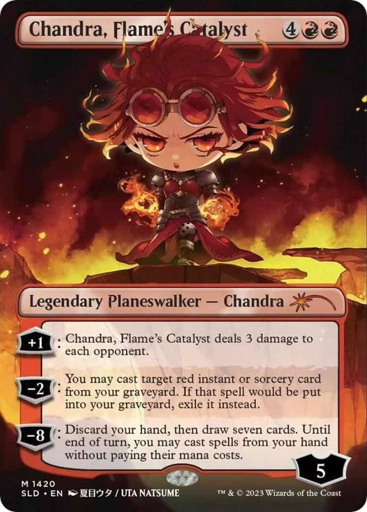 Chandra, Flame's Catalyst (Rainbow Foil) [SLD - 1420]