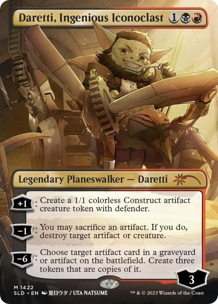 Daretti, Ingenious Iconoclast (Rainbow Foil) [SLD - 1422]
