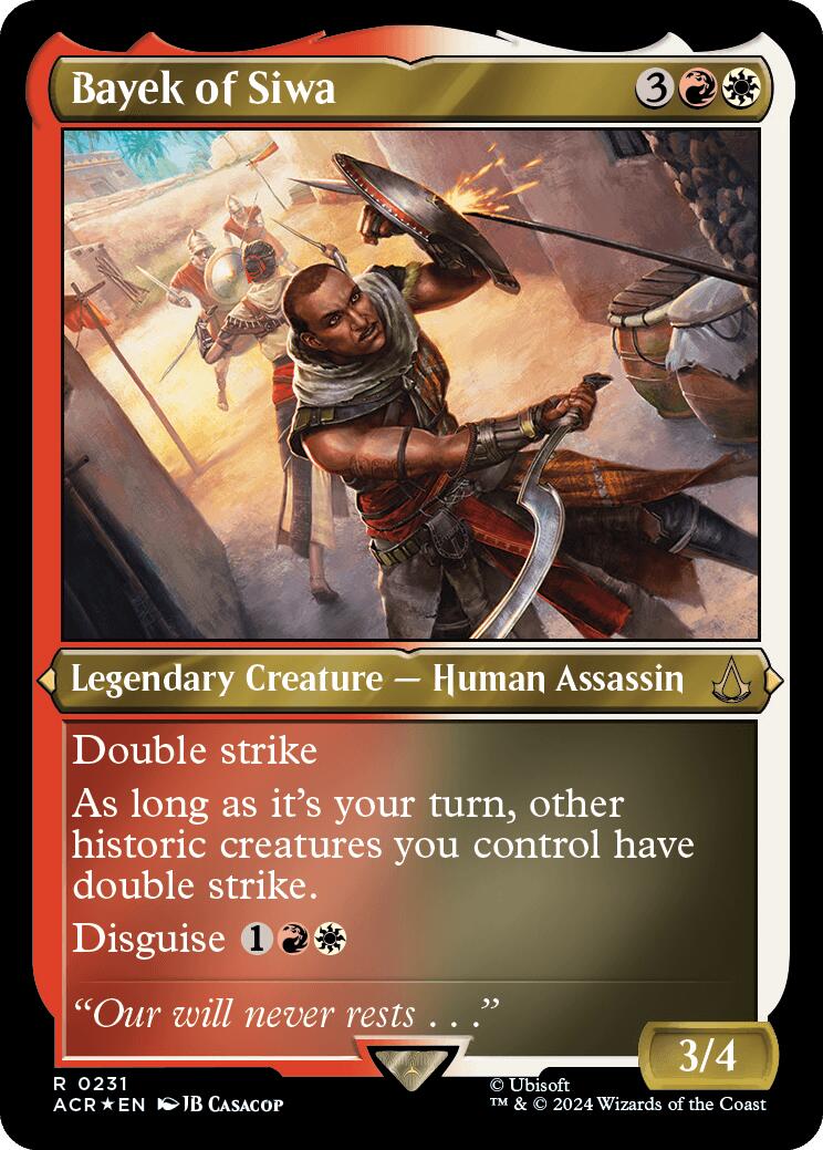 Bayek of Siwa (Foil Etched) [ACR - 231]