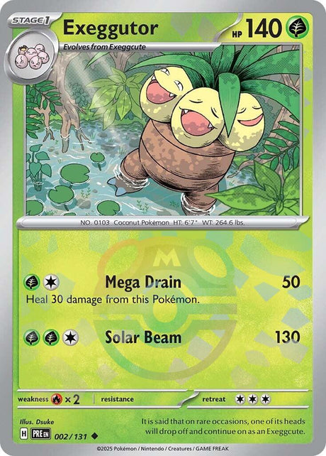Exeggutor (Master Ball Pattern) [PRE - 002/131]