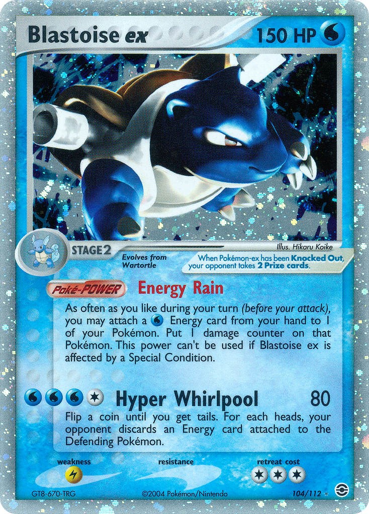 Blastoise ex [RG - 104/112]