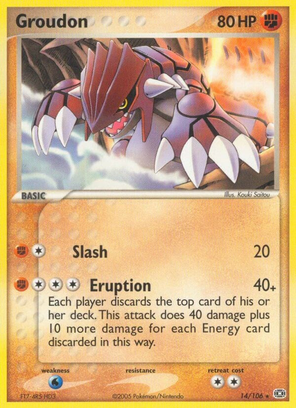 Groudon - 014/106 [EM - 014]