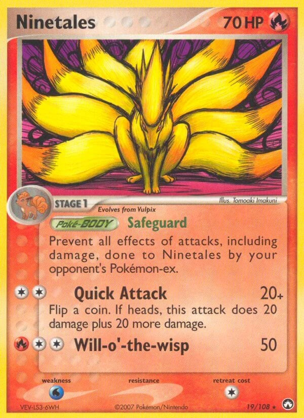 Ninetales [PK - 019]