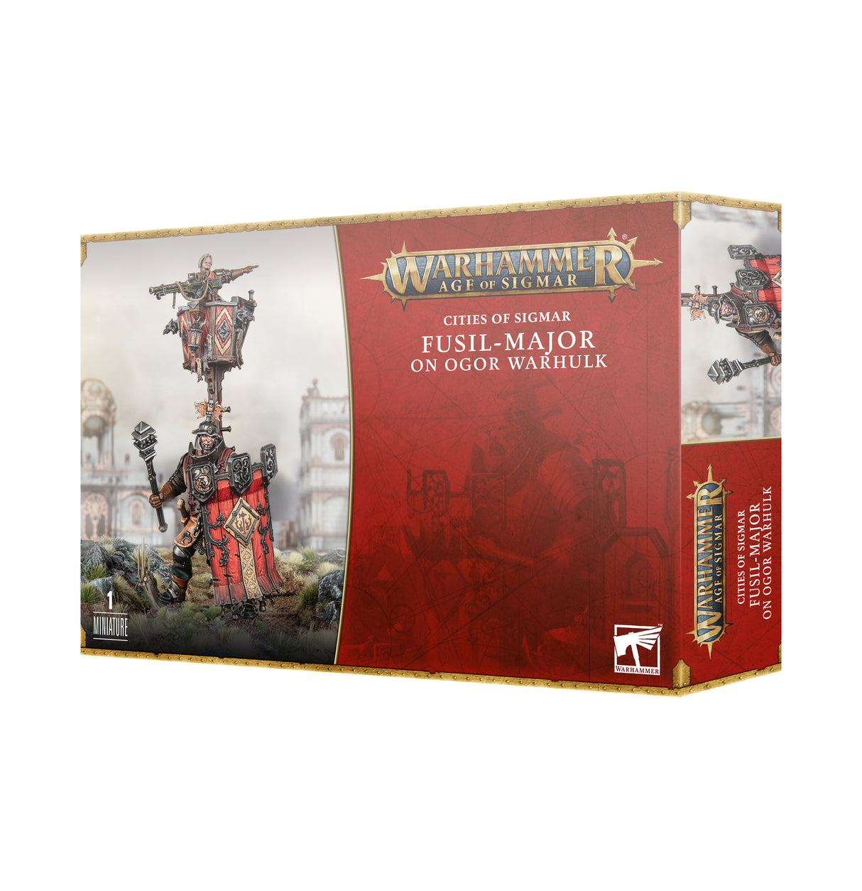 CITIES OF SIGMAR: FUSILMAJOR ON OGOR WARHULK