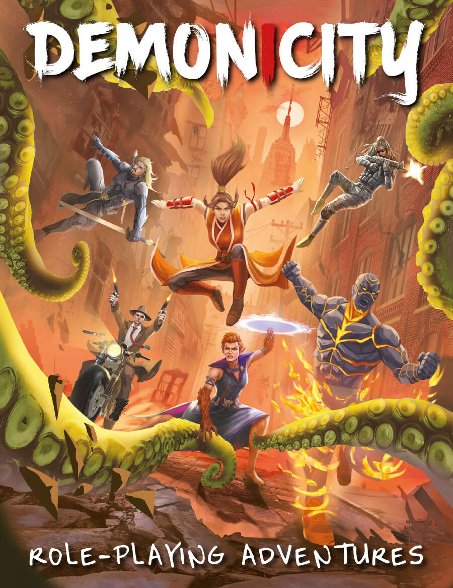 DEMONICITY READY FOR ADVENTURE MINI RPG