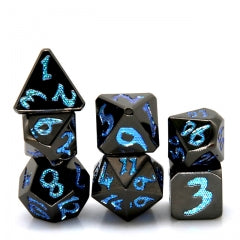 NERD HAVEN DICE: SAPHIRE DRAGON METAL