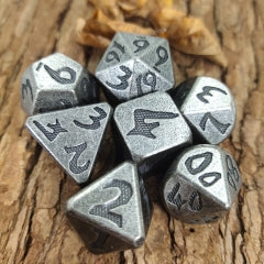 NERD HAVEN DICE: BURNISHED BRASS DRAGON METAL