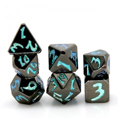 NERD HAVEN DICE: EMERALD DRAGON METAL