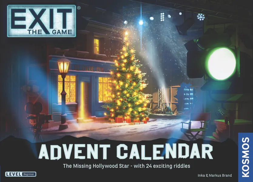 EXIT: ADVENT CALENDAR MISSING  HOLLYWOOD STAR