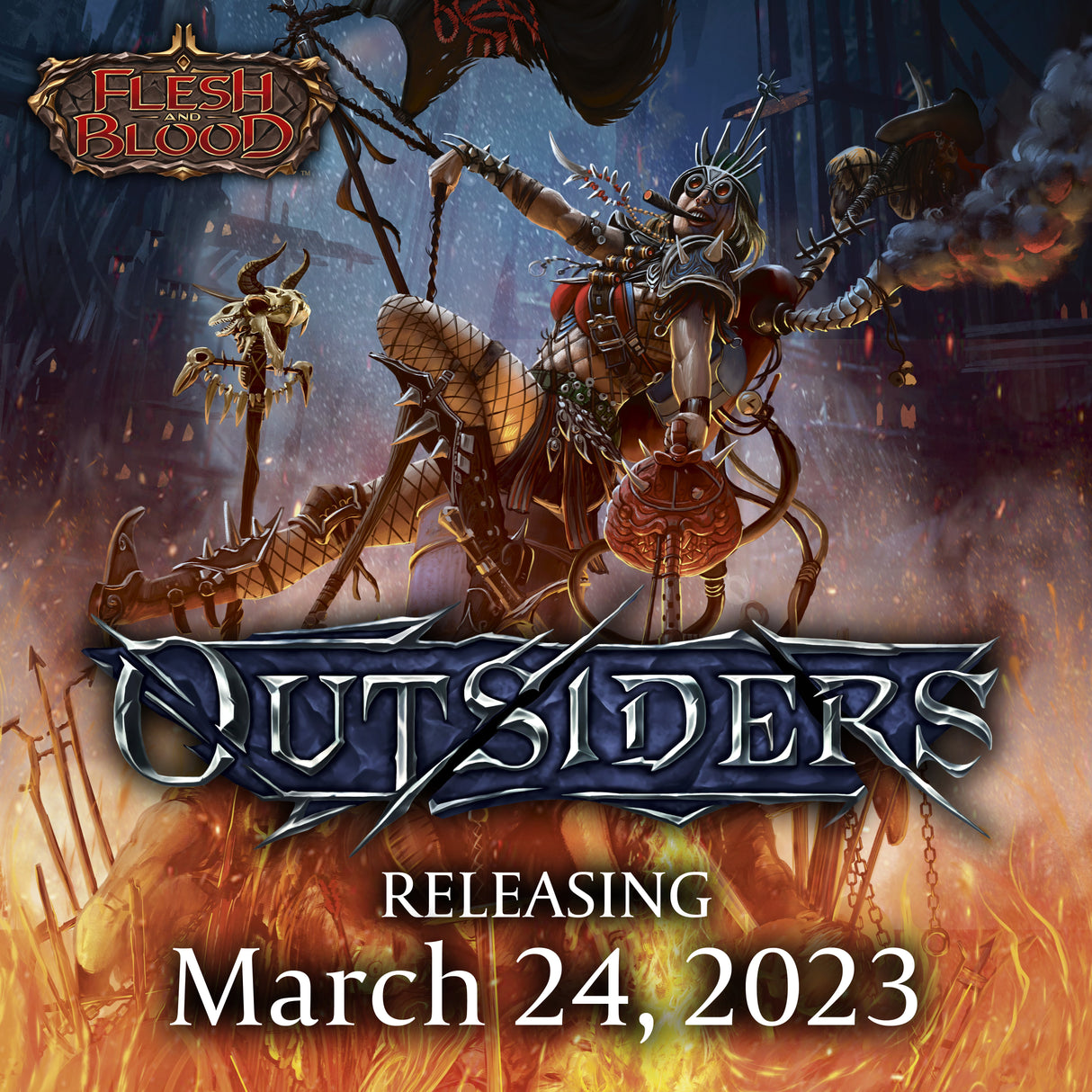 Flesh and Blood: Outsiders Booster Case