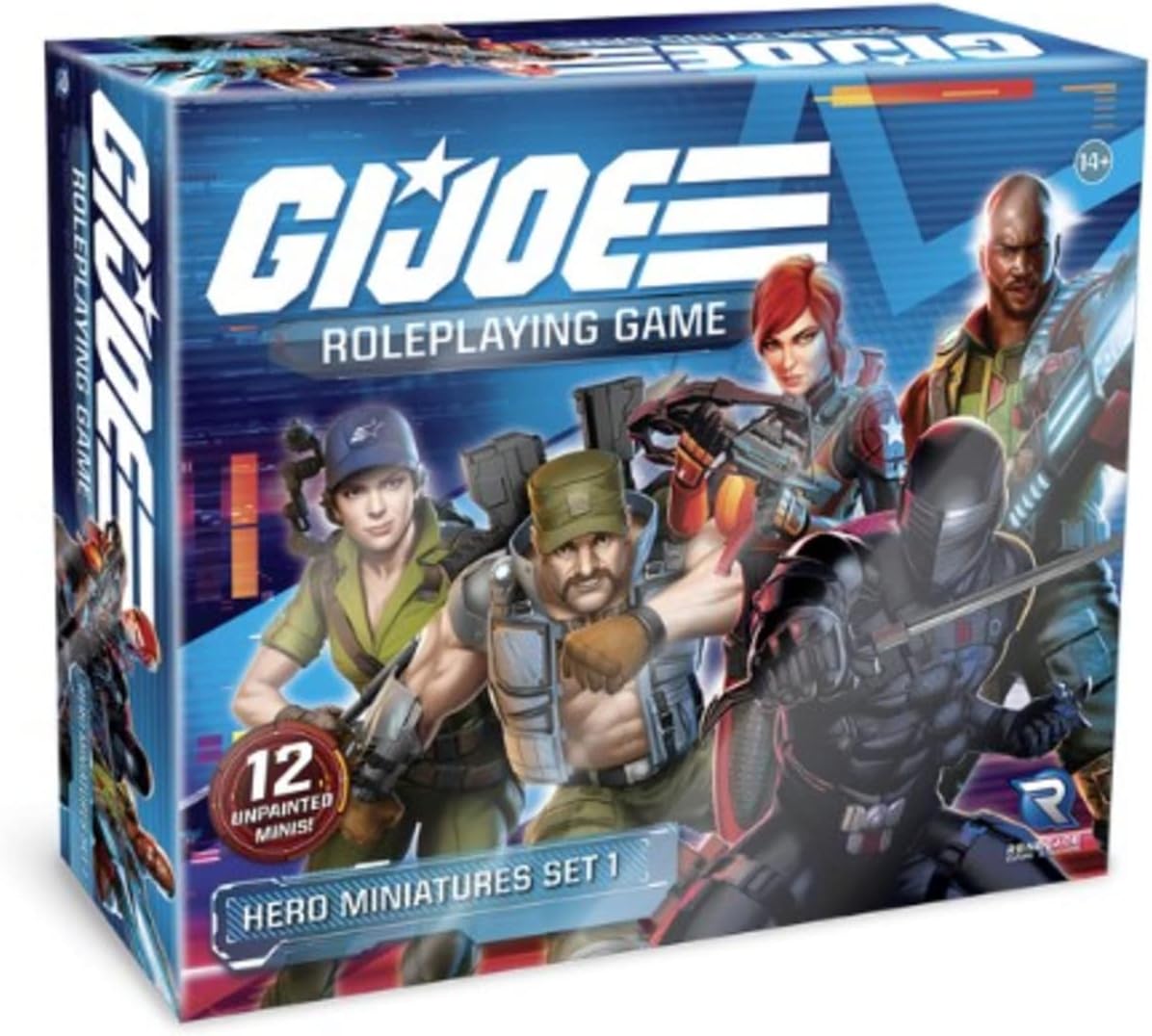 G.I. JOE RPG GAME HERO MINIATURES SET 1