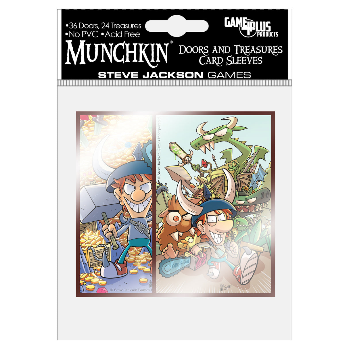 MUNCHKIN DOORS & TREASURES CARD SLEEVES