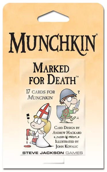 MUNCHKIN MARKED FOR DEATH PACKS