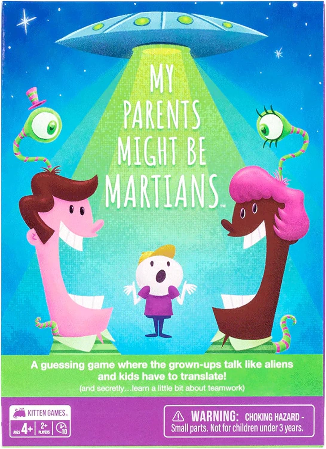 MY PARENTS MIGHT BE MARTIANS